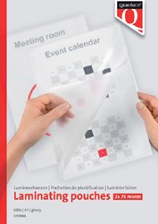 Lamineerhoes Quantore A4 216x303mm 2x75micron 100 Stuk