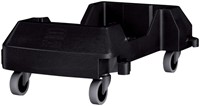 Onderstel Rubbermaid Slim Jim zwart 1 Stuk