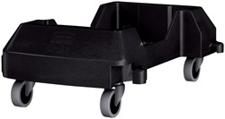 Onderstel Rubbermaid Slim Jim zwart 1 Stuk
