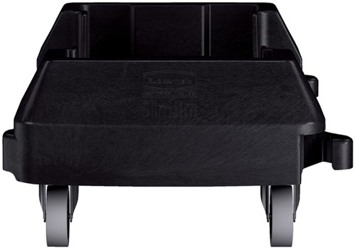 Onderstel Rubbermaid Slim Jim zwart 1 Stuk-2