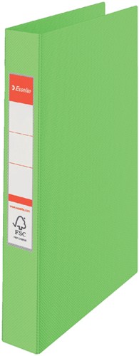 Ringband Esselte 23rirngs A4 25mm groen 1 Stuk