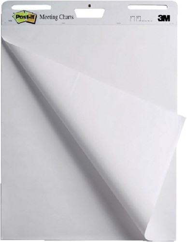 Meeting chart Post-it 559 Super Sticky 63,5x76,2cm wit