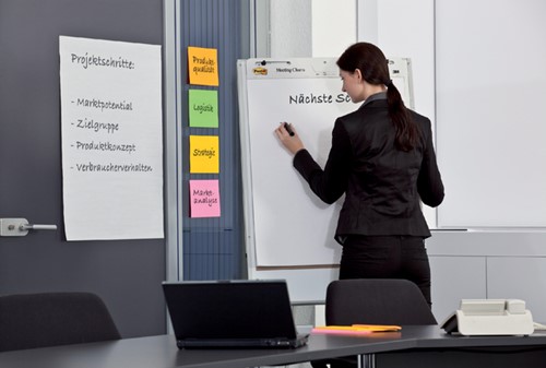 Meeting chart Post-it 559 Super Sticky 63.5x76.2mm wit 4+2 gratis-1