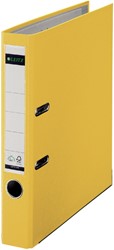 Ordner Leitz 1015 180° 50mm PP A4 geel 1 Stuk