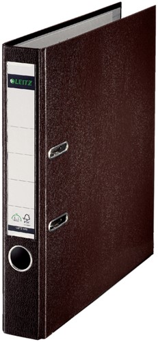 Ordner Leitz 1015 180° 50mm PP A4 bruin 1 Stuk