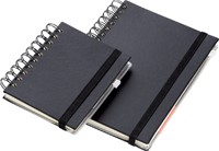 Notitieboek Quantore A6 sp lijn 192blz 80gr zwart 1 Stuk-2