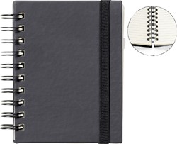 Notitieboek Quantore A6 sp lijn 192blz 80gr zwart 1 Stuk