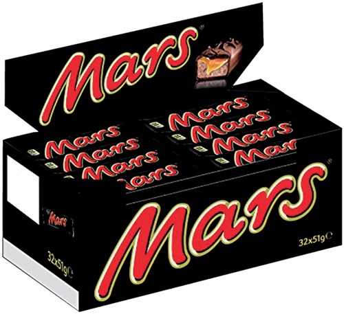 Snoep Mars reep 32x51 gram 32 Stuk