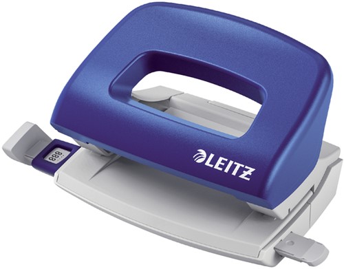 Perforator Leitz NeXXt mobiele 10 vel blauw 1 Stuk