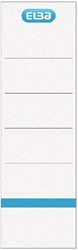 Rugetiket Elba breed 59x190mm zk wt bl 10st 10 Vel