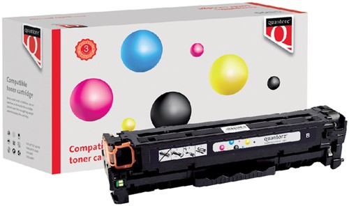 Tonercartridge Quantore HP CC530A 304A zwart 1 Stuk-3