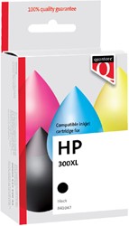Inktcartridge Quantore Hp 300XL Cc641ee hc zwart 1 Stuk