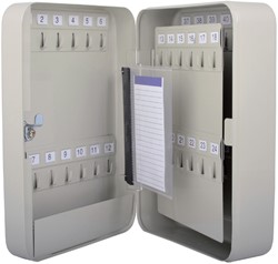 Sleutelkast Qbasic 48 haken beige 1 Stuk