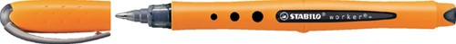 Rollerpen STABILO worker 2018/46 M zwart 1 Stuk