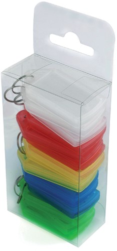 Sleutellabel Pavo met schuifelement assorti 15 st 15 Stuk-2