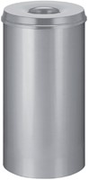 Papierbak+vlamdover Vepabins 50L 33.5CM grijs 1 Stuk