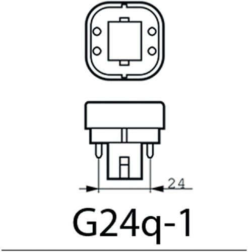 Ledlamp Philips CorePro PL-C ledlamp 4P 9W 950lm 1 Stuk-2