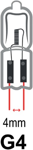 HALOGEENLAMP PHI CAPS 20W G4 12V CL 4000H 1 STUK-2