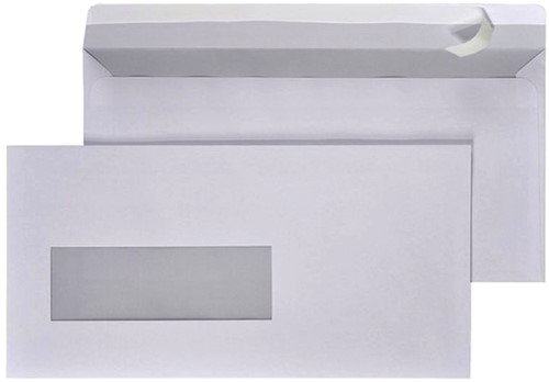 Envelop Hermes venster ea5/6 vl 3x10 80gr zk 500st 500 Stuk-2