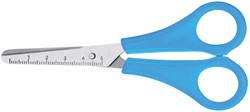 Kinderschaar Westcott 130mm rh rond lichtblauwr 1 Stuk