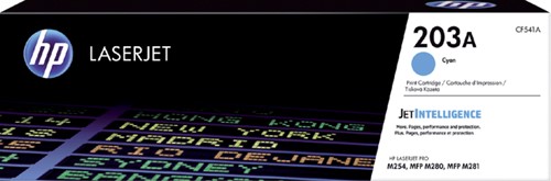 Tonercartridge HP CF541A 203A blauw 1 Stuk