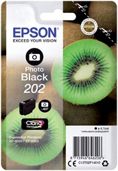Inktcartridge Epson 202 T02F14 foto zwart 1 Stuk