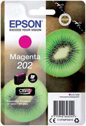 Inktcartridge Epson 202 T02F34 rood 1 Stuk