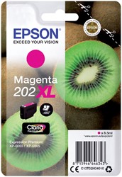 Inktcartridge Epson 202XL T02H34 rood 1 Stuk