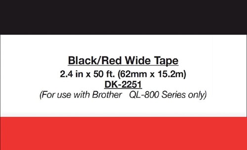 Etiket Brother DK22251 doorlopend 62mm 15m wit 15 Meter-3