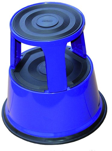 Opstapkruk Desq 420mm metaal blauw-3