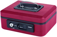 Geldkist Pavo Deluxe 200x160x90mm rood 1 Stuk-2