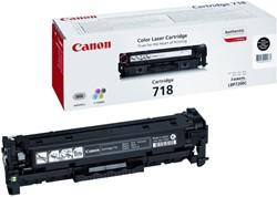 Tonercartridge Canon 718 zwart 1 Stuk