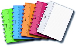 Schrift Adoc A5 lijn 144pag 90gr assorti 1 Stuk