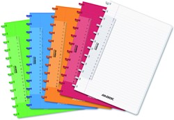 Schrift Adoc A4 lijn 144pag 90gr assorti 1 Stuk