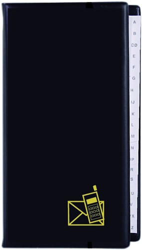 Telefoonalbum Kangaro 215x130mm A-Z 4-rings zwart 1 Stuk-2