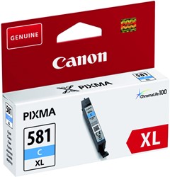 Inktcartridge Canon CLI-581XL blauw 1 Stuk