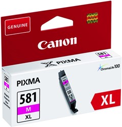 Inktcartridge Canon CLI-581XL rood 1 Stuk