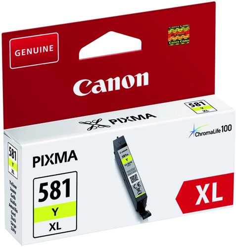 Inktcartridge Canon CLI-581XL geel 1 Stuk