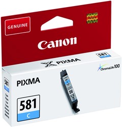 Inktcartridge Canon CLI-581 blauw 1 Stuk