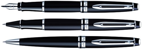 Balpen Waterman Expert CT M mat zwart 1 Stuk-2