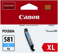 Inktcartridge Canon CLI-581XL blauw 1 Stuk-1