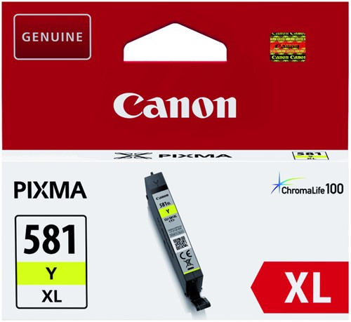 Inktcartridge Canon CLI-581XL geel 1 Stuk-2