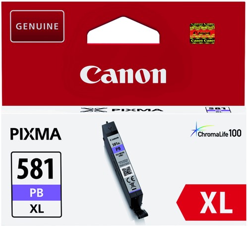 Inktcartridge Canon CLI-581XL foto blauw 1 Stuk-2