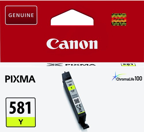 Inktcartridge Canon CLI-581 geel 1 Stuk-2