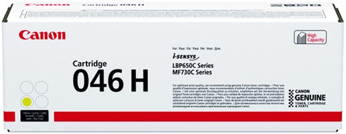 Tonercartridge Canon 046H geel 1 Stuk
