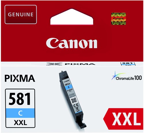 Inktcartridge Canon CLI-581XXL blauw E 1 Stuk-2