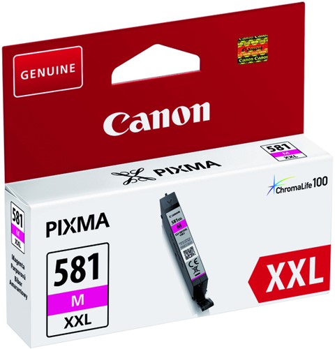 Inktcartridge Canon CLI-581XXL rood E 1 Stuk