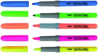 Markeerstift Bic brite liner grip oranje 1 Stuk-3