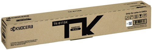 Toner Kyocera TK-8115K zwart 1 Stuk