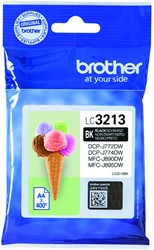 Inktcartridge Brother LC-3213BK zwart 1 Stuk